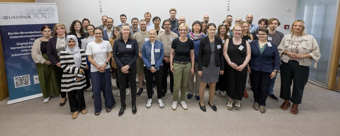 Foto des QUADRIGA Teams im Rahmen der Jahrestagung